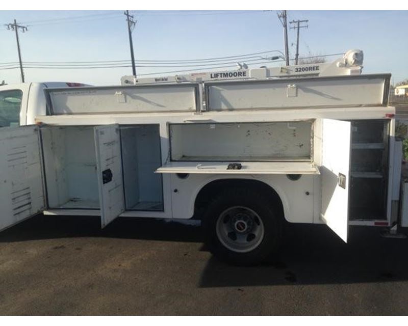Gmc 3500hd utility truck #2