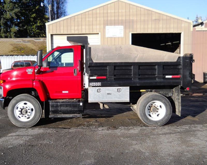 Dump trucks for sale gmc #4