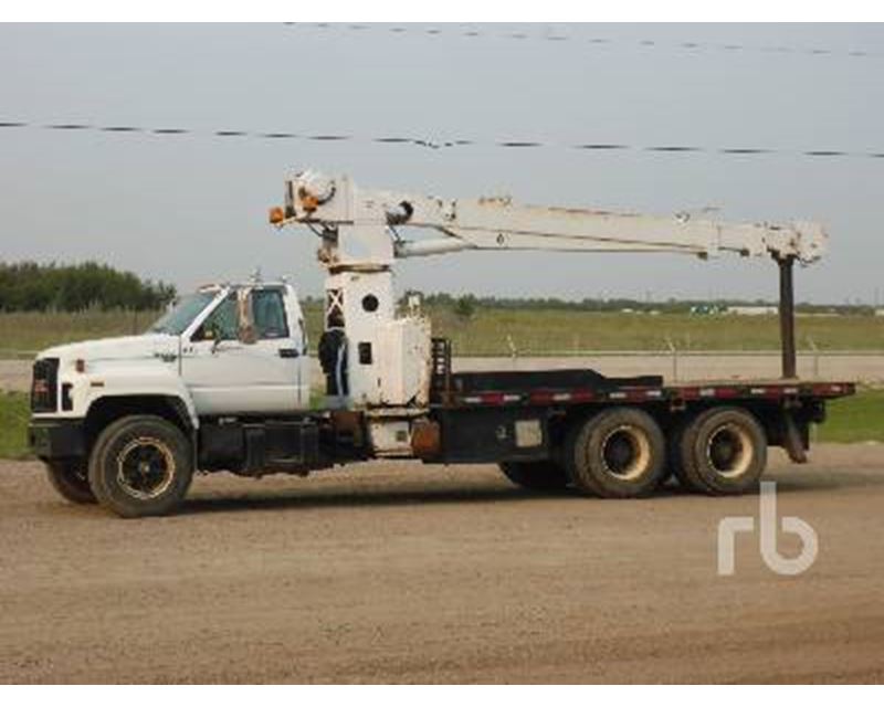 Gmc topkick bucket truck #4