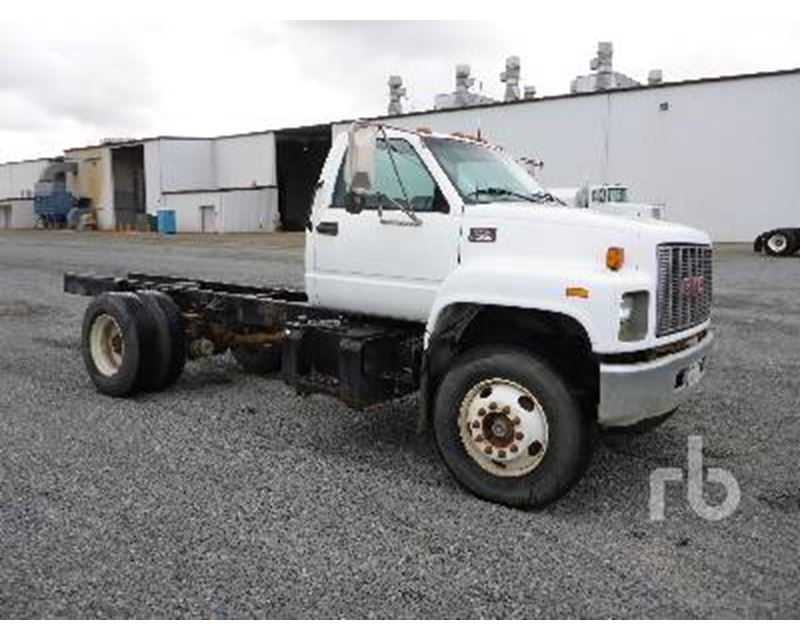 Gmc cab and chassis trucks for sale