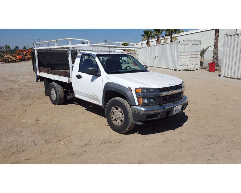 2004 Chevrolet Colorado Flatbed Truck For Sale Colton, CA