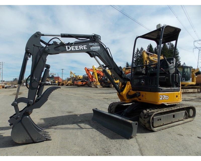2007 John Deere 27D Mini Excavator For Sale Woodinville, WA