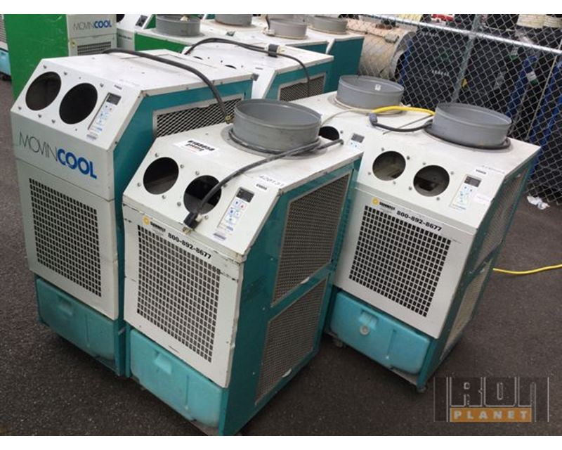 Lot of (2) MovinCool Classic Plus 26 & (3) Classic Plus 14 Air