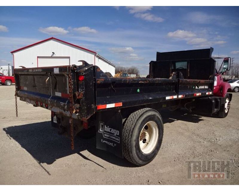 1999 GMC C7H042 Flatbed Dump Truck For Sale Pleasanton, CA