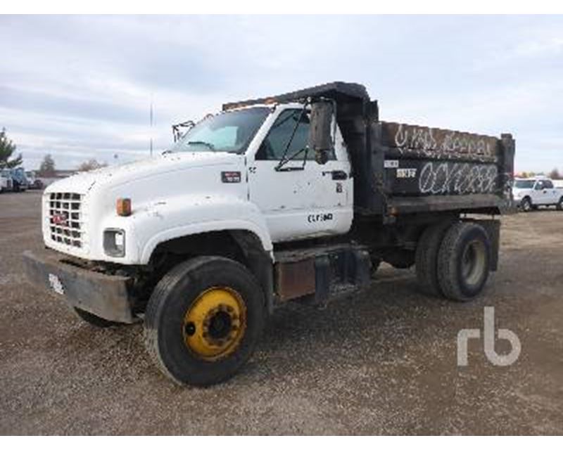 1999 Gmc c7500 dump truck #2