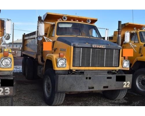 1985 Gmc brigadier dump truck #2