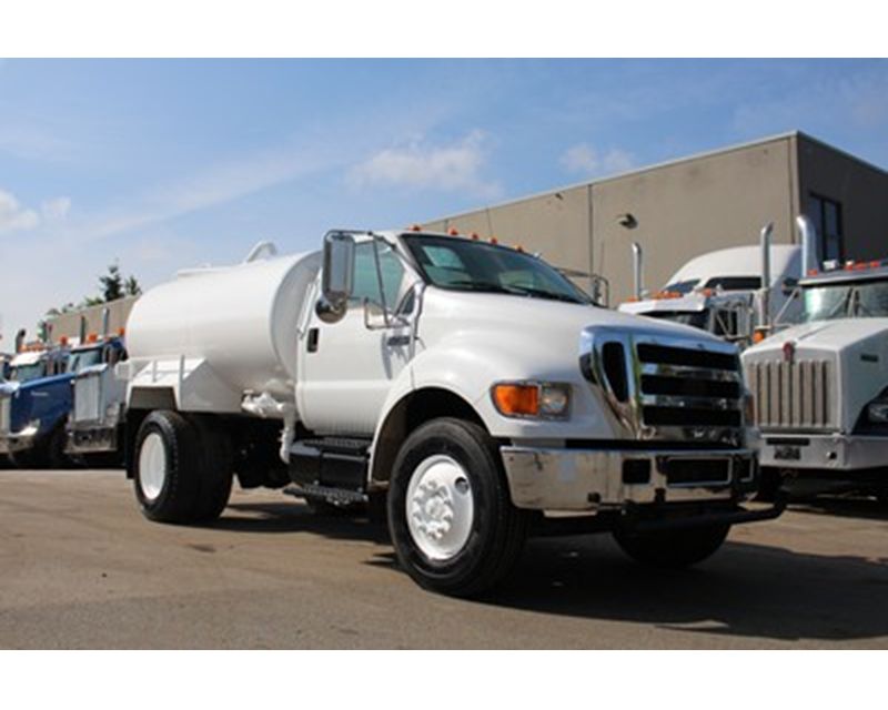 Ford f750 water truck weight #8