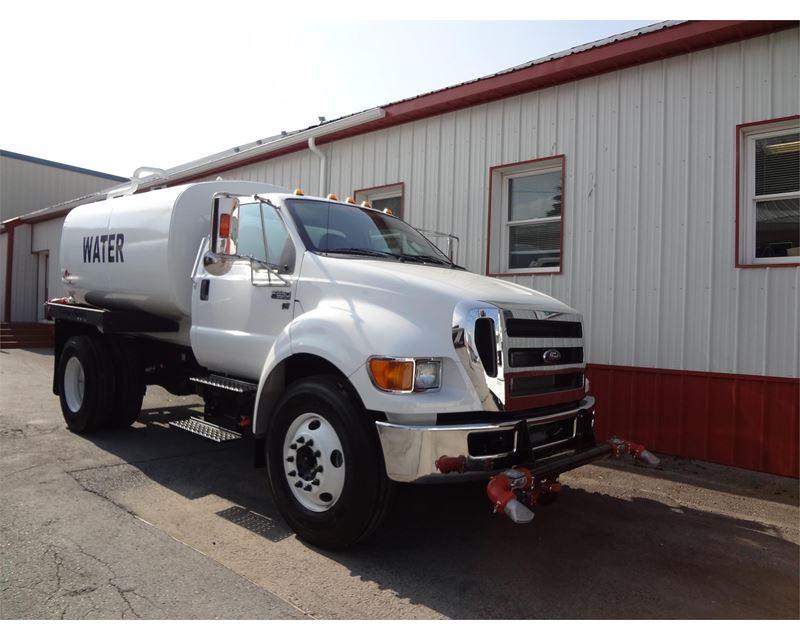 Ford f650 water truck weight #8