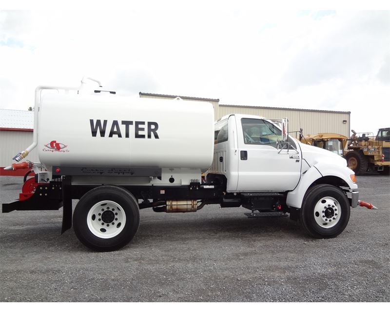 Ford f650 water truck weight #3