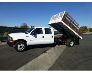 Ford f450 flatbed dump truck #10