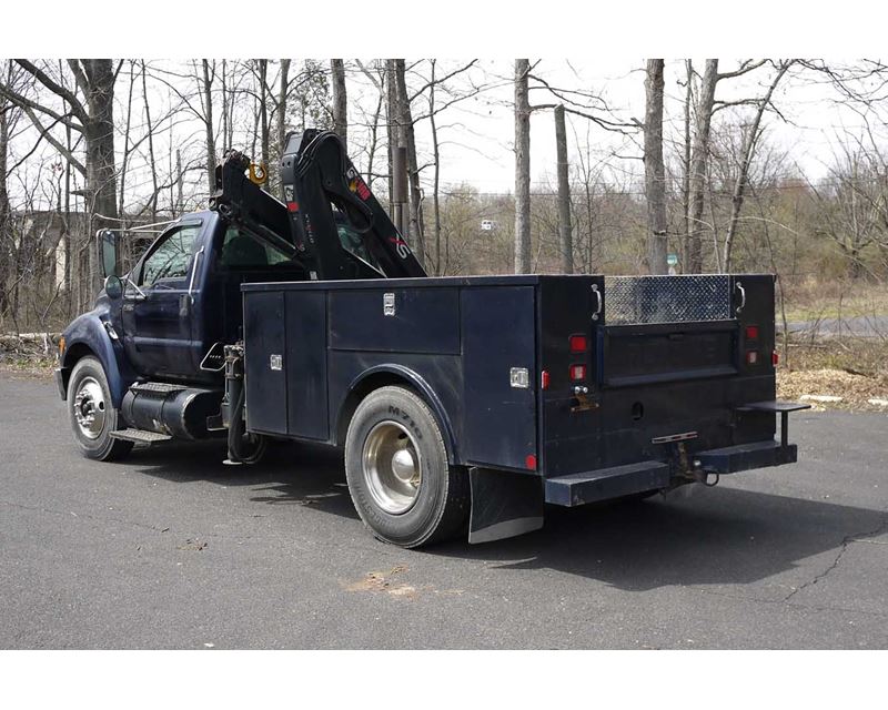 Boom crane ford truck #10