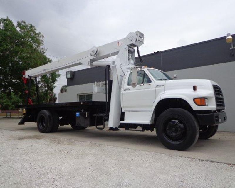 Ford boom bucket trucks #8