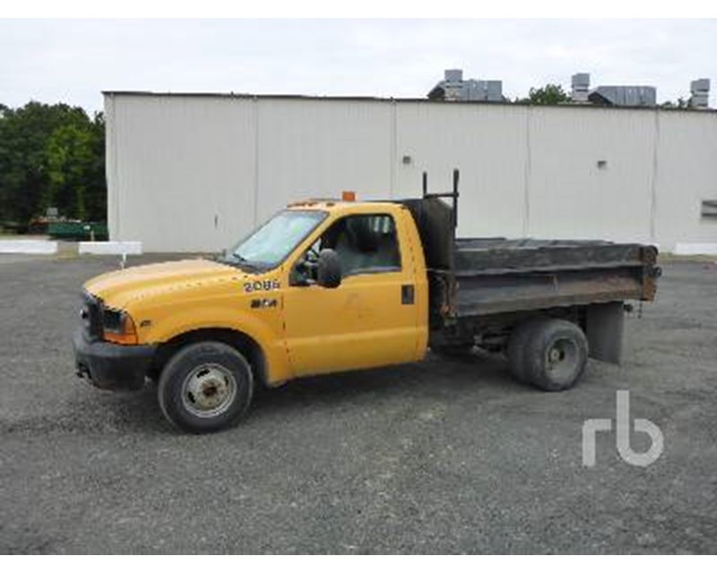 2000 Ford f350 dump truck #3