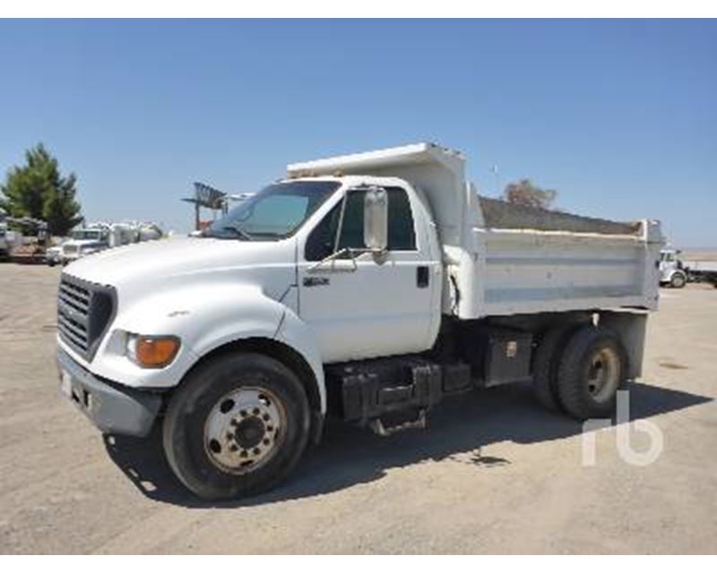 2000 Ford f650 dump truck for sale #9