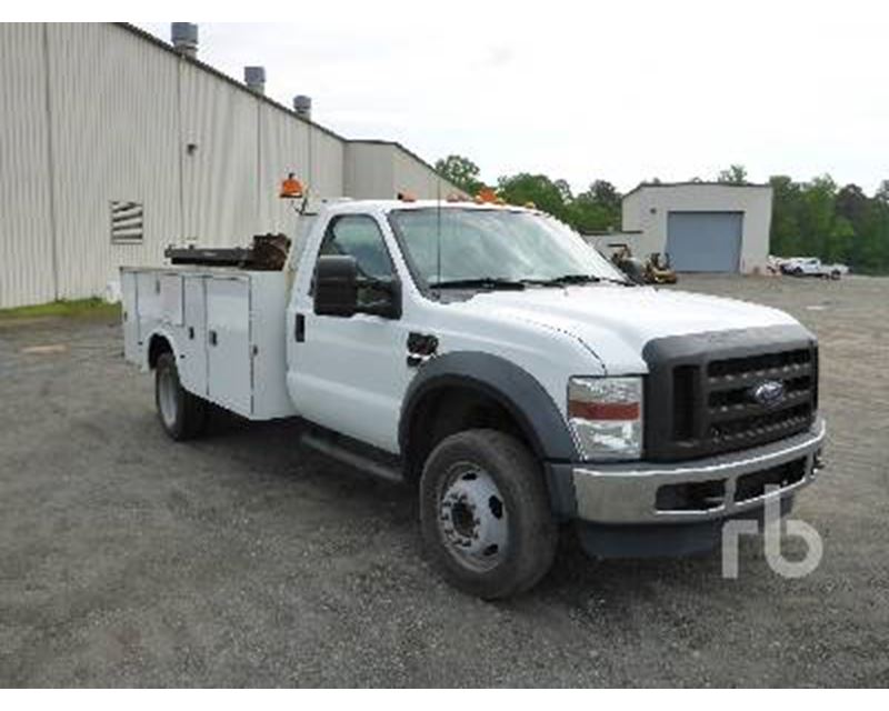 2008 Ford f450 utility truck #2