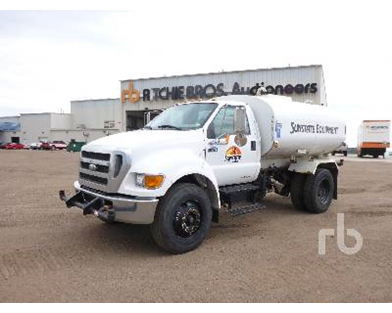 2007 Ford f750 water truck #5