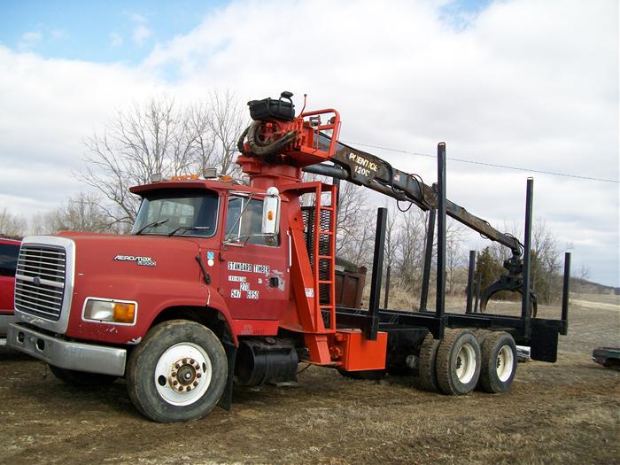Ford logging trucks #9