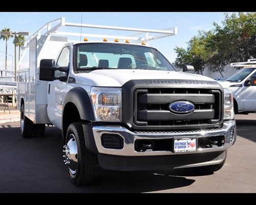 Ford truck with utility body #6