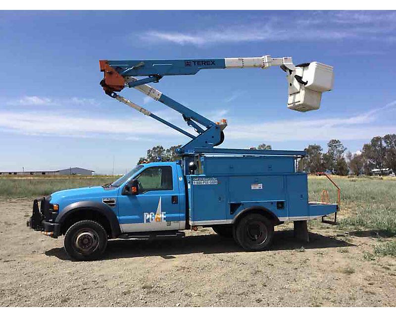 2008 Ford f550 bucket truck #5