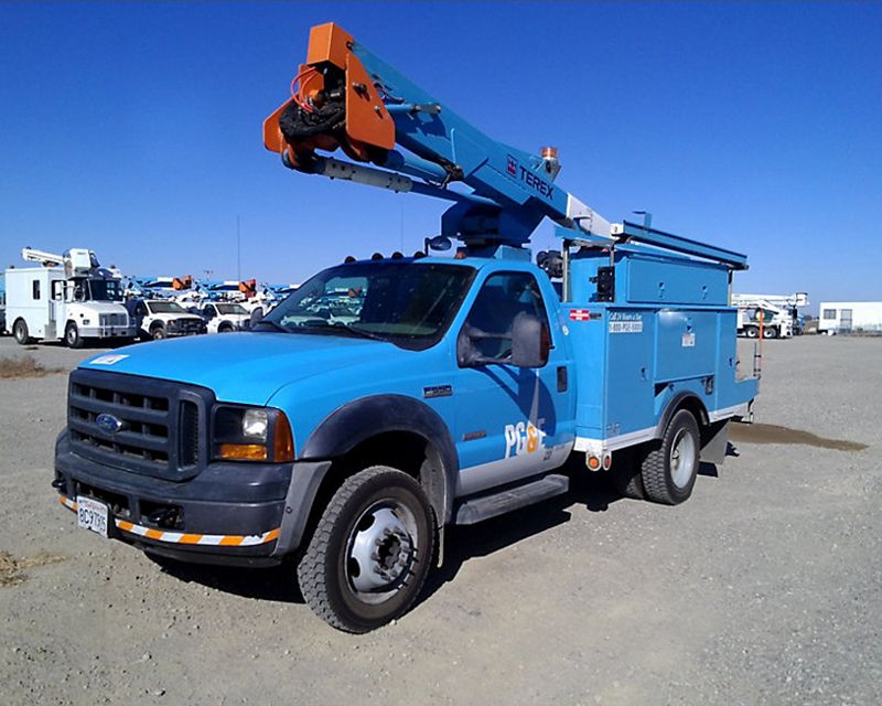 Ford f550 bucket trucks sale #3