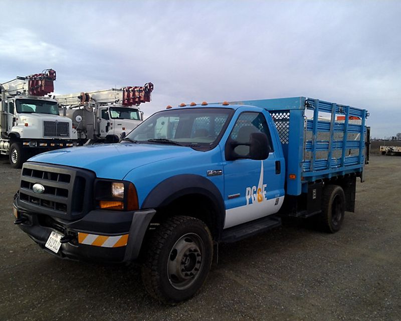 Ford 550 flatbed #8