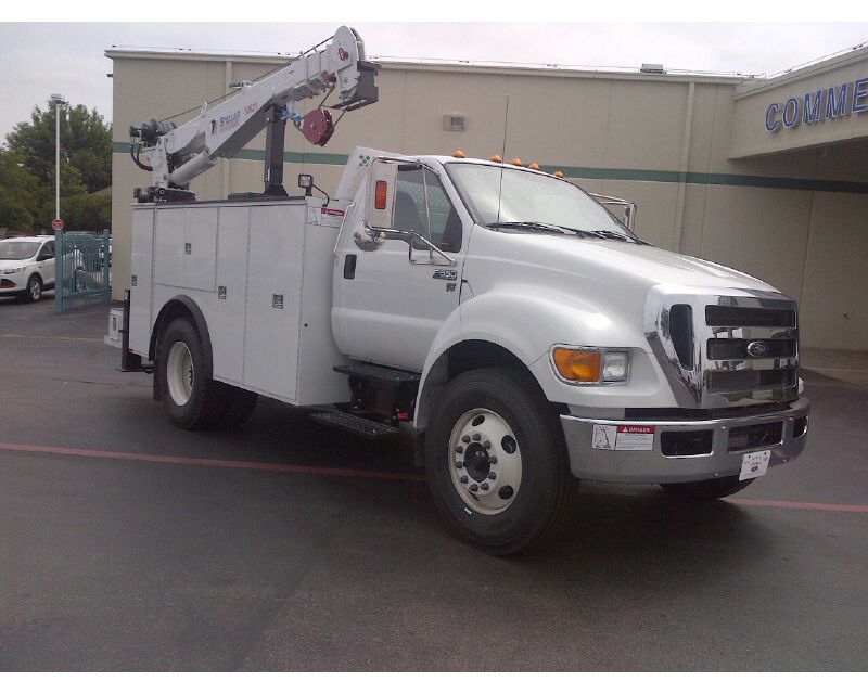 Ford f650 mechanics truck #4