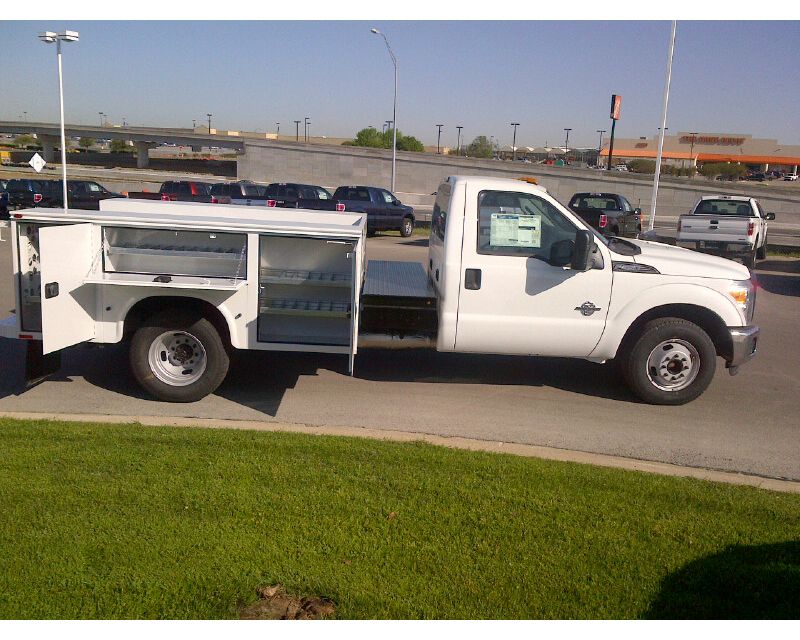 Ford f350 service body