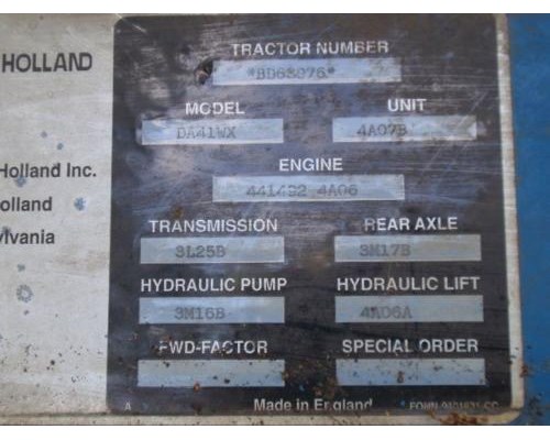 1994 Ford tractor 4630 #8