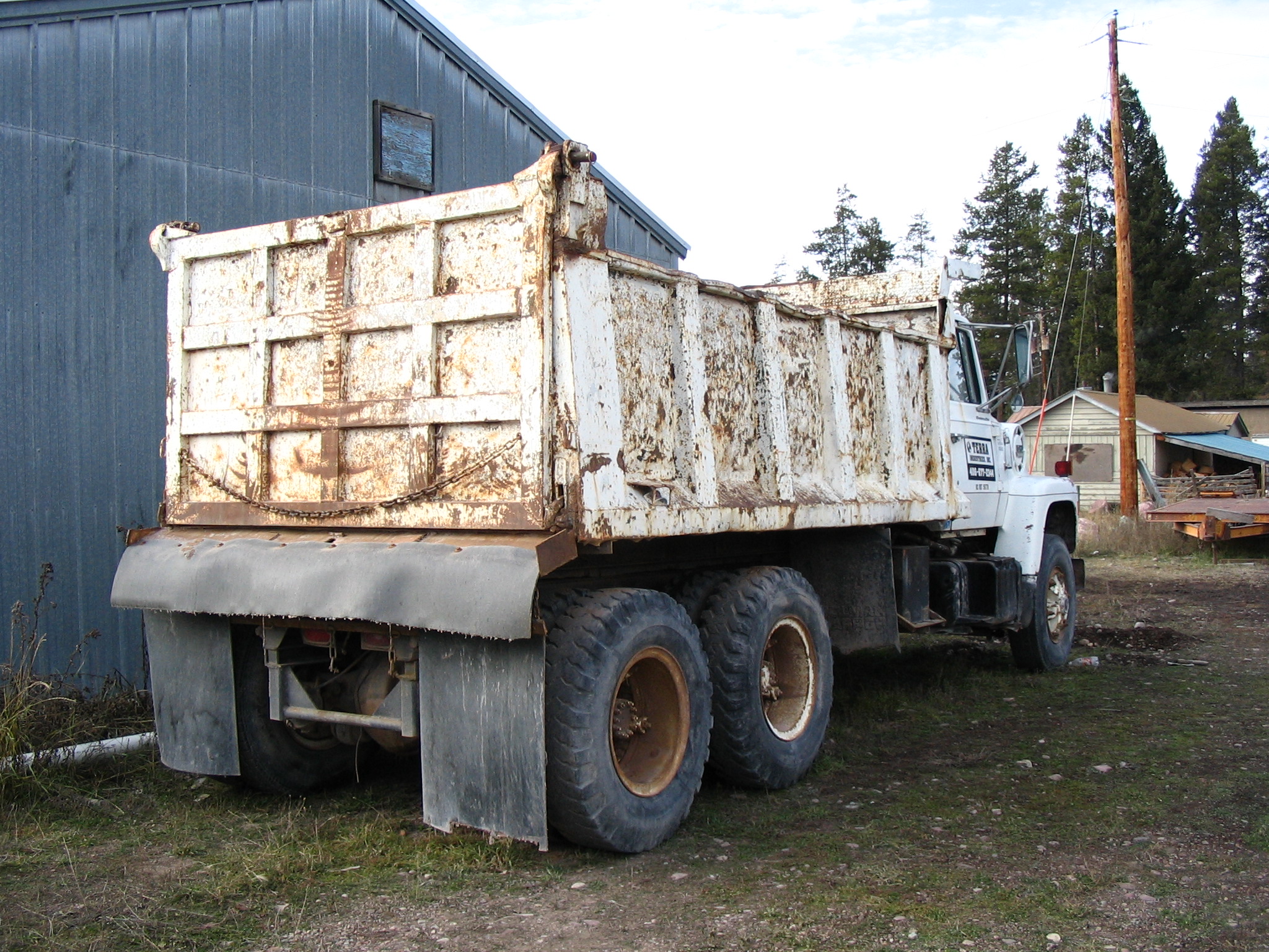 Ford 8000 dump truck for sale