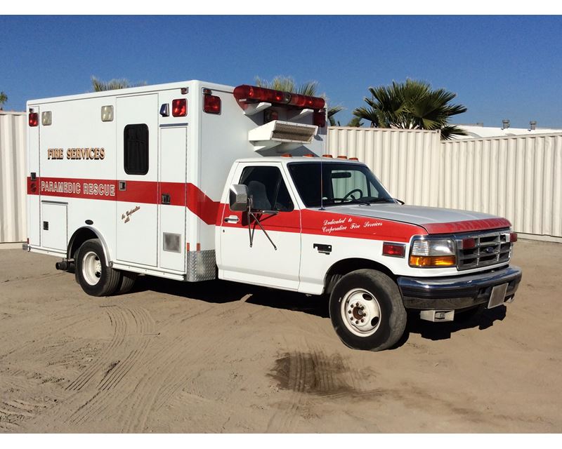 Ford f350 ambulance for sale #9