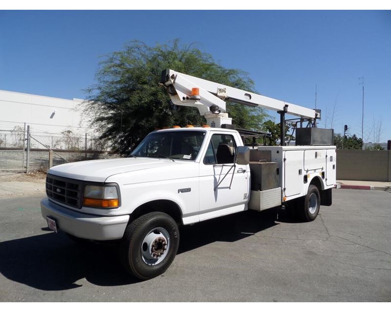 1997 Ford f450 bucket truck #5