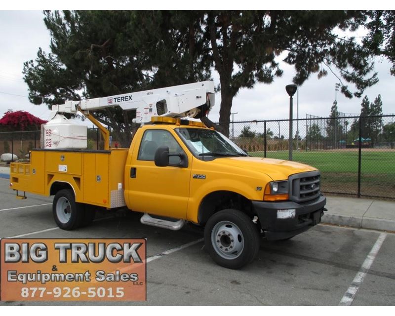 Ford f450 bucket boom truck #2