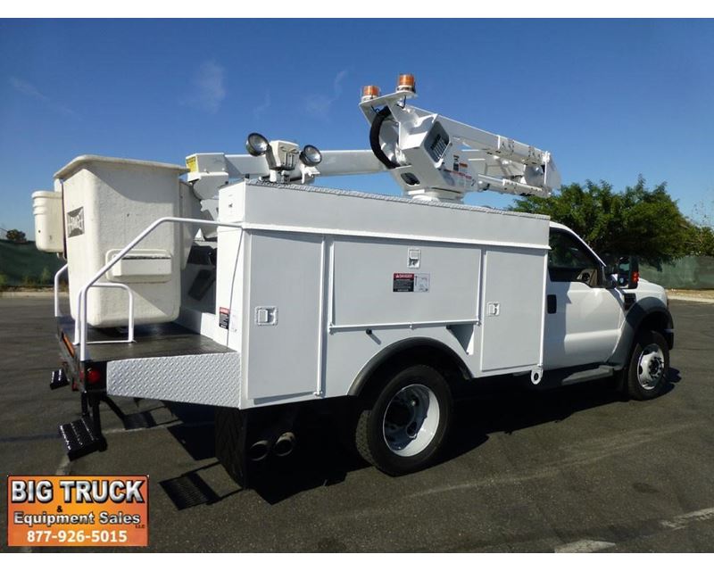 2008 Ford f550 bucket truck #6