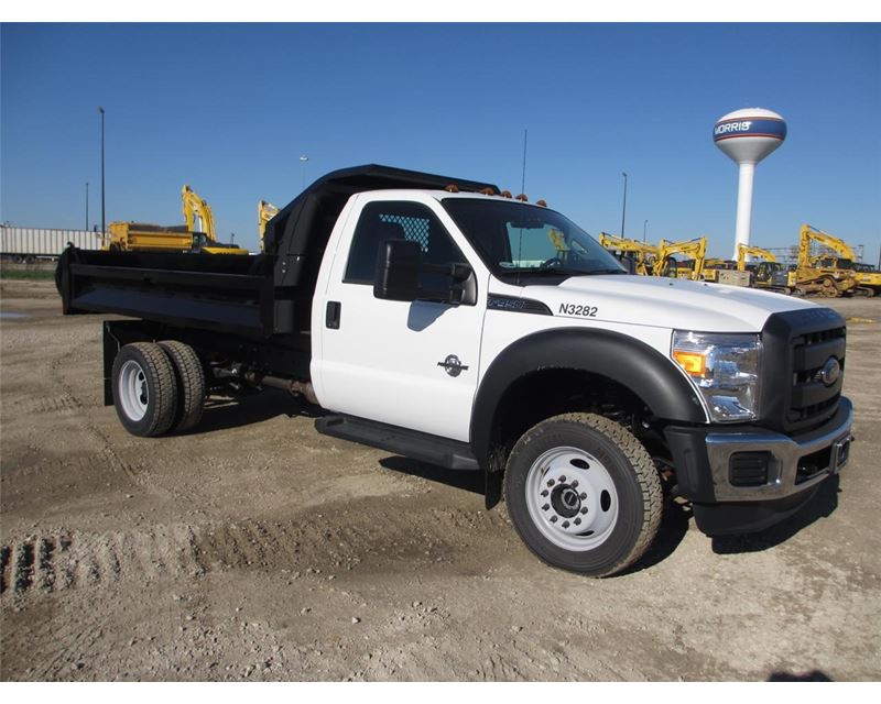 2012 Ford f450 dump truck #4