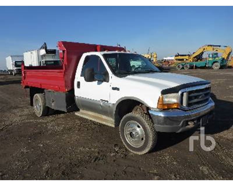 2000 Ford f550 dump truck #8
