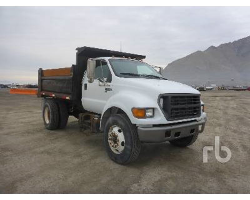 2000 Ford f750 dump truck #1