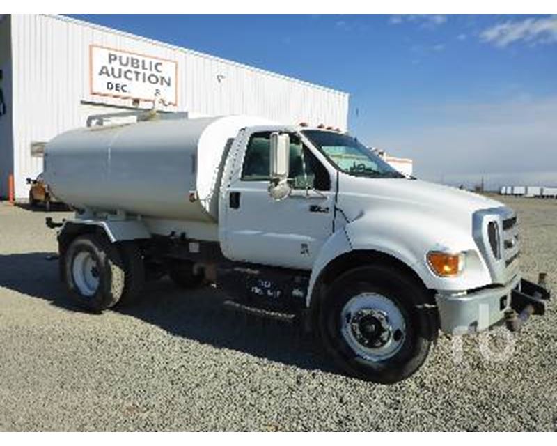 Ford f750 water truck #4