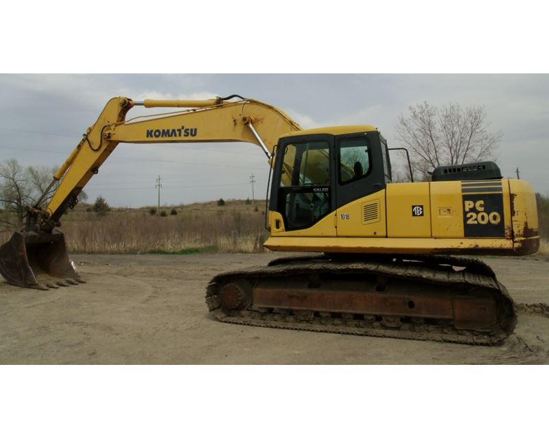 2003 Komatsu PC 200 LC-7 Excavator For Sale - Granite 