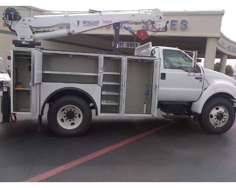 Ford f650 mechanics truck #9