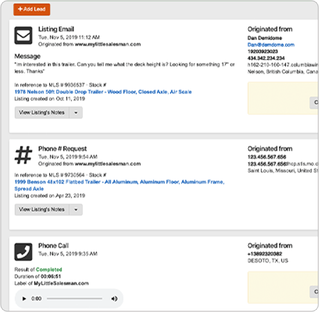 Multi-Channel Lead Dashboard