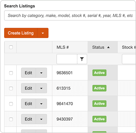 Powerful Inventory Search Capabilities