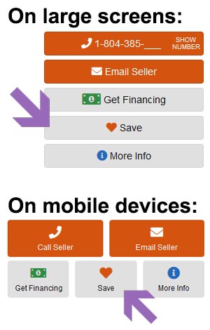 Save Listing Button