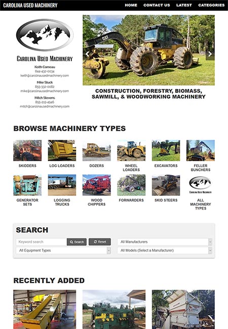 Carolina Used Machinery