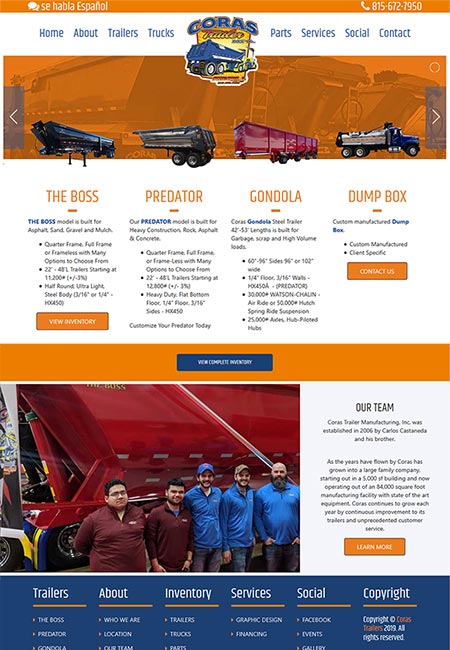 Coras Trailer Mfg