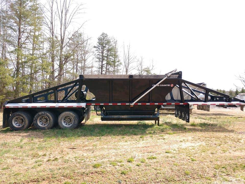 bottom dump truck trailer