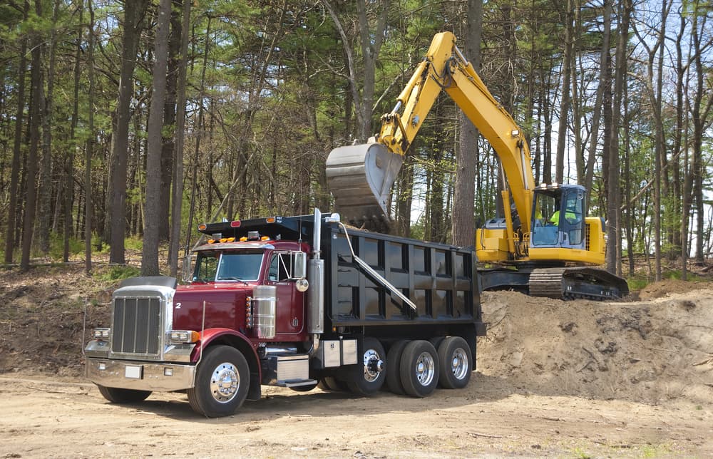 standard dump truck