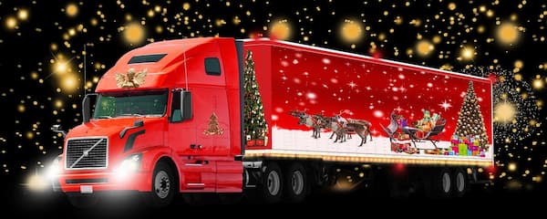 decorated semi truck