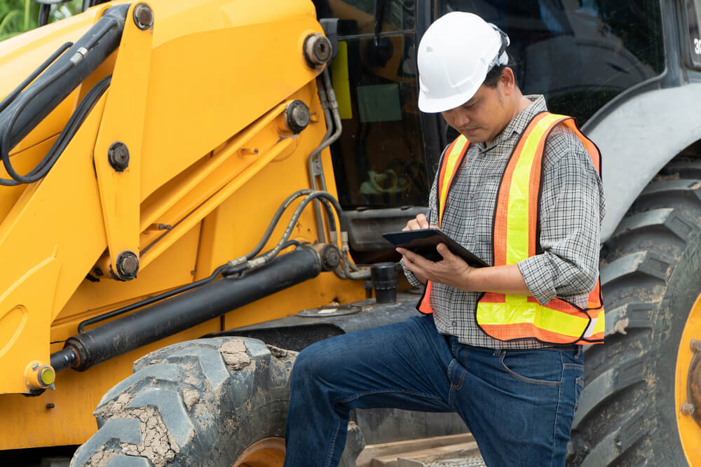 backhoe technician