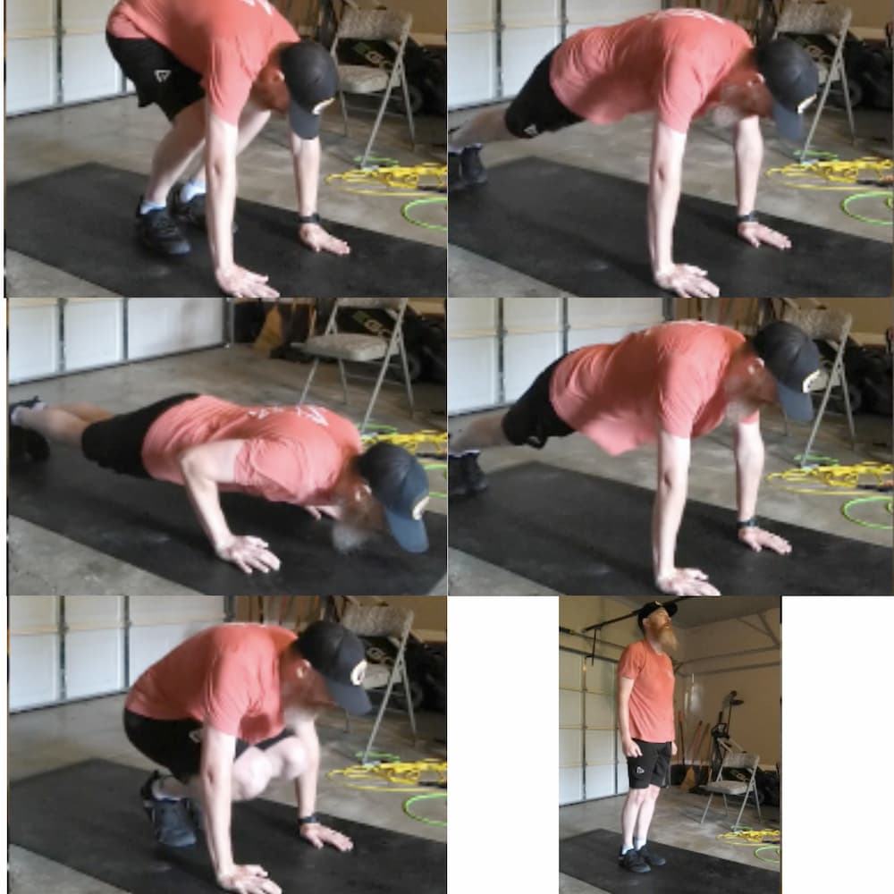 6-count burpee tutorial