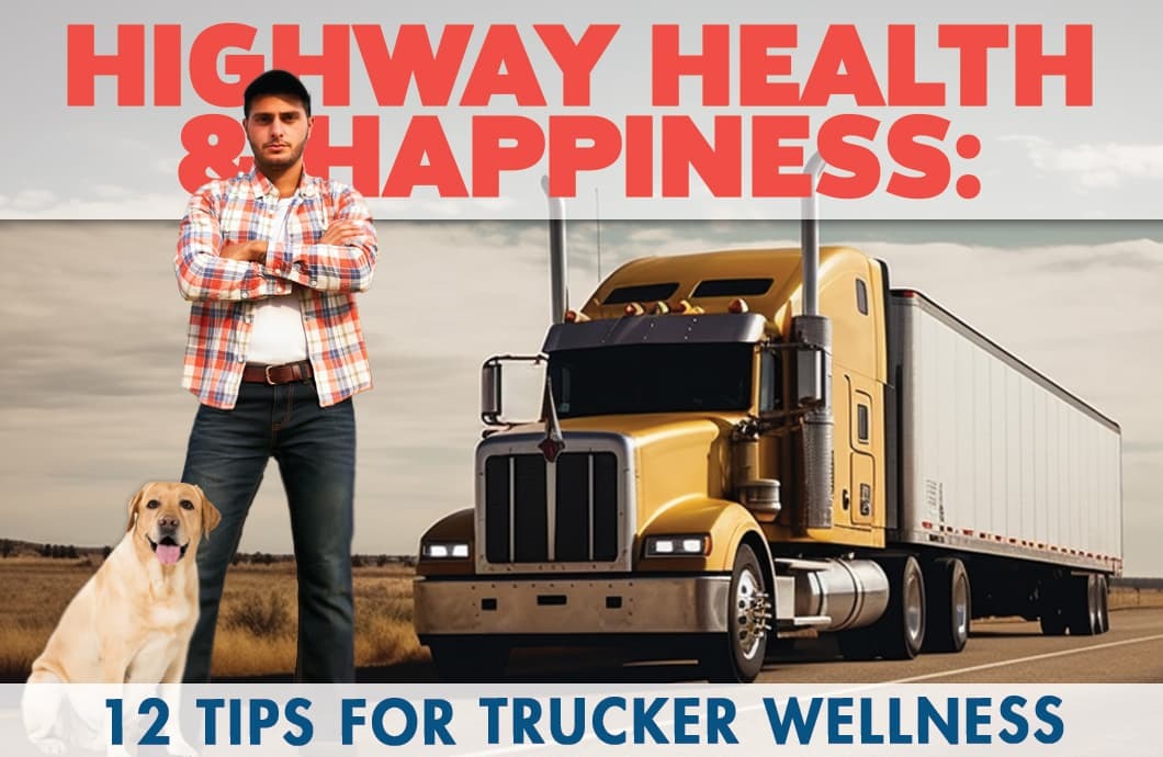 trucker health tips and happiness